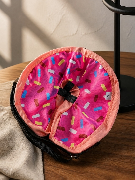 Other - Pet Pink Sprinkles Neck "Donut" Cone Of Shame